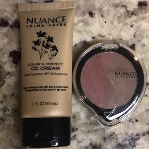 New Nuance CC Cream and Eyeshadow Duo